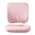 thumbnail image 1 of Computer Office Chair Cover Stretchable Universal Rotating Chair Slipcovers Protector Washable Backrest Cover for Desk Task Chair, Computer Rotating Chair, Pink, 1 of 8