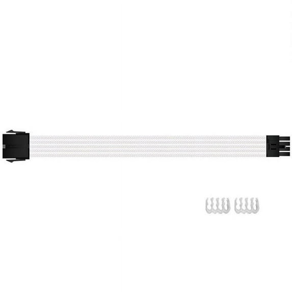 Computer PC Flexible 18AWG Power Supply PSU Sleeved Extension Cable Combo Kit ATX 24PIN CPU GPU PCIE 8Pin 6PIN Module Cord