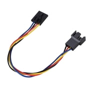 Computer Parts Computer Parts 5Pin to 4Pin Adapter Cable, Converter Cable for , for Special Fans, 5Pcs a Pack, Head Plug for Standard 4 Pin Fans , Supports PWM Speed Regulation