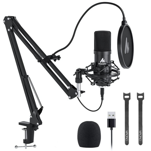 Computer Podcast Condenser Cardioid Metal Mic Kit
