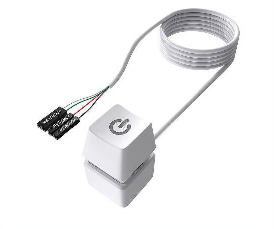 Computer Power Button PC Power Switch Desk Computer Power Switch