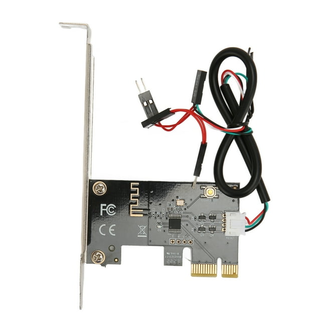Computer Power Reset Switch PCIE Card Precise Control Thickened Gold