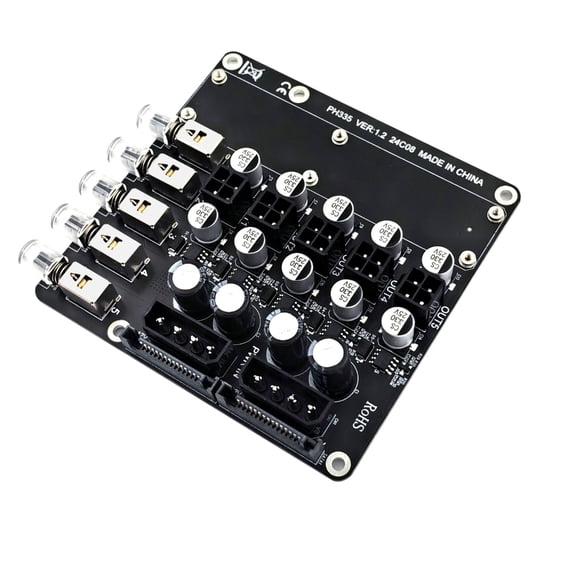 Computer Power Switching Module With 5 Independent Channel Controls For Home Office Servers