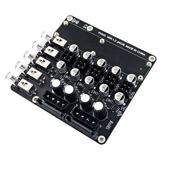 Computer Power Switching Module With 5 Independent Channel Controls For Home Office Servers