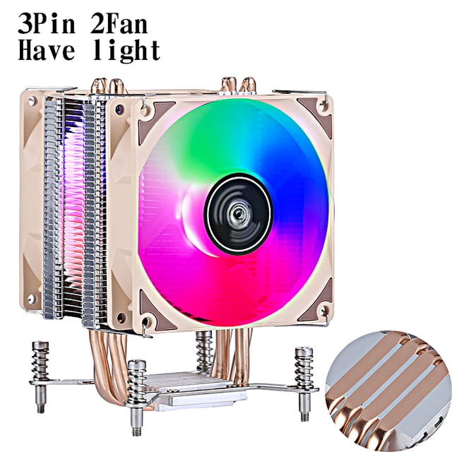 Computer Radiator 4 Heat Pipe Air-cooled CPU Cooling Fan Efficient Cooler Suitable For Installing LGA2011 2066 E3 E5 X79 X99