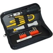 Computer Repair and Upgrade Tool Kit, Includes Reversible Ratcheting Screwdriver with Phillips, Flat, Star, and Nut Driver Bits, IC Extractor + Inserter, Part Retriever Claw, Tweezers Model CTK5