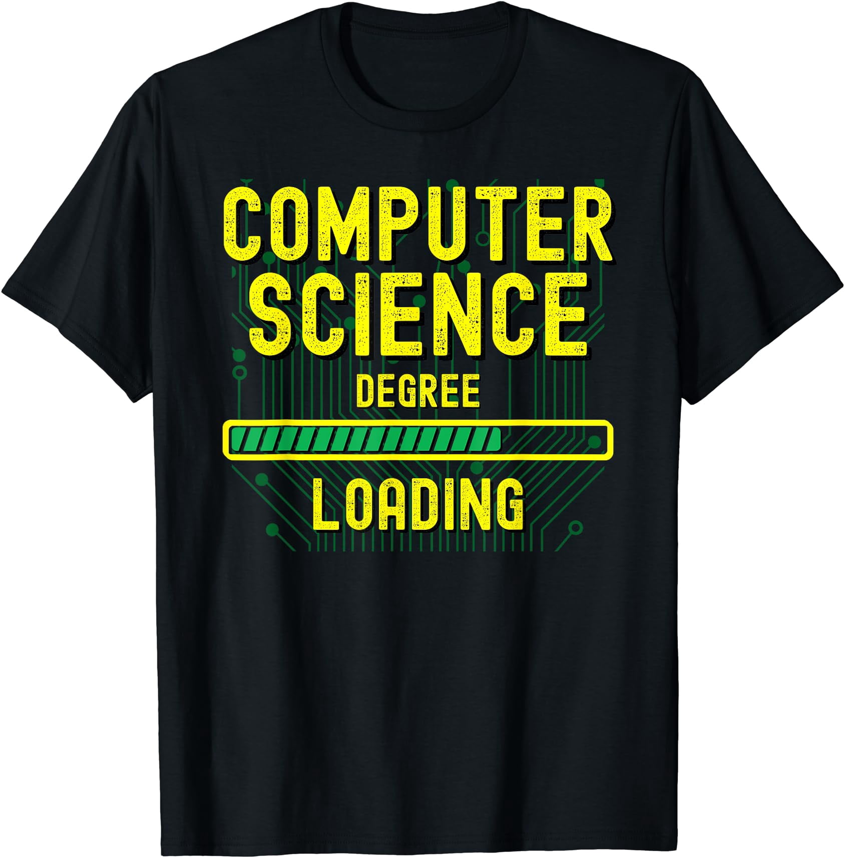 Coumpeter Language Computer Science Degree Gift Computer Science Degree Loading T-Shirt ...