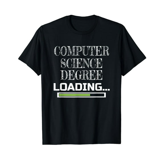 Computer Science Degree Loading CS School Major T-Shirt