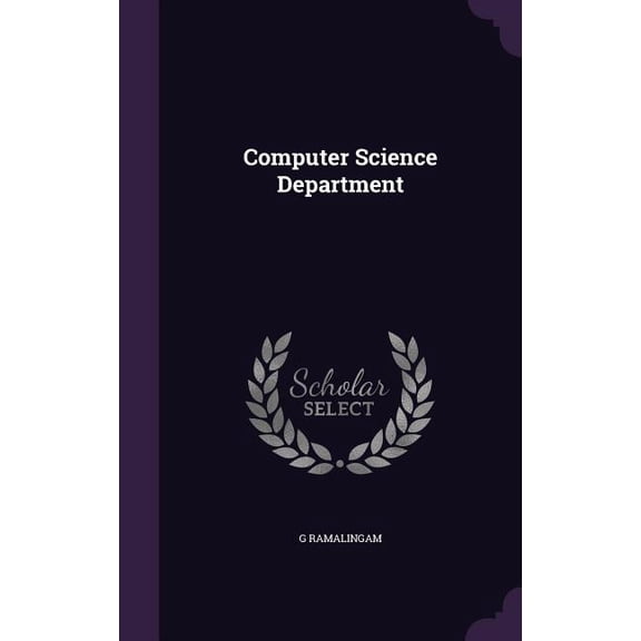 Computer Science Department (Hardcover)