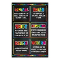 Computer Science Poster Classroom Decor, Welcome to the Computer Lab Print, Classroom Rules, Teacher Technology, When You Enter Computer Class, Computer Shortcuts