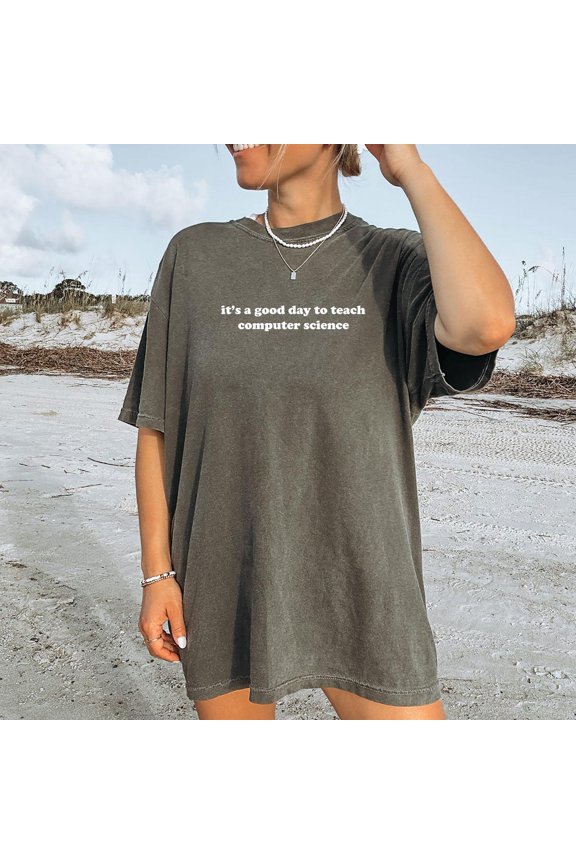 Computer Science Teacher Shirt: Minimalist Coding Educator