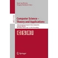 thumbnail image 1 of Computer Science - Theory and Applications: 14th International Computer Science Symposium in Russia, Csr 2019, Novosibir, (Paperback), 1 of 1