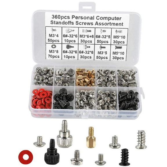 Computer Screw Replaces Repair Accessories Computer Case Motherboard Fan DIY Assortment s Screws Set Electronic for Notebook