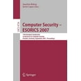 thumbnail image 1 of Computer Security: ESORICS 2007, (Paperback), 1 of 1