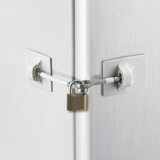 Growment Fridge Lock,Refrigerator Locks,Freezer Lock with Key for