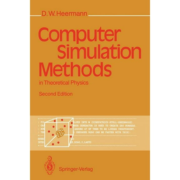 Computer Simulation Methods in Theoretical Physics, (Paperback)