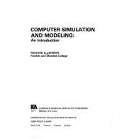 Pre-Owned Computer Simulation and Modeling : An Introduction (Hardcover) 9780470992968