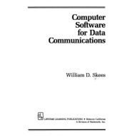 Pre-Owned Computer Software for Data Communications (Hardcover) 9780534979799