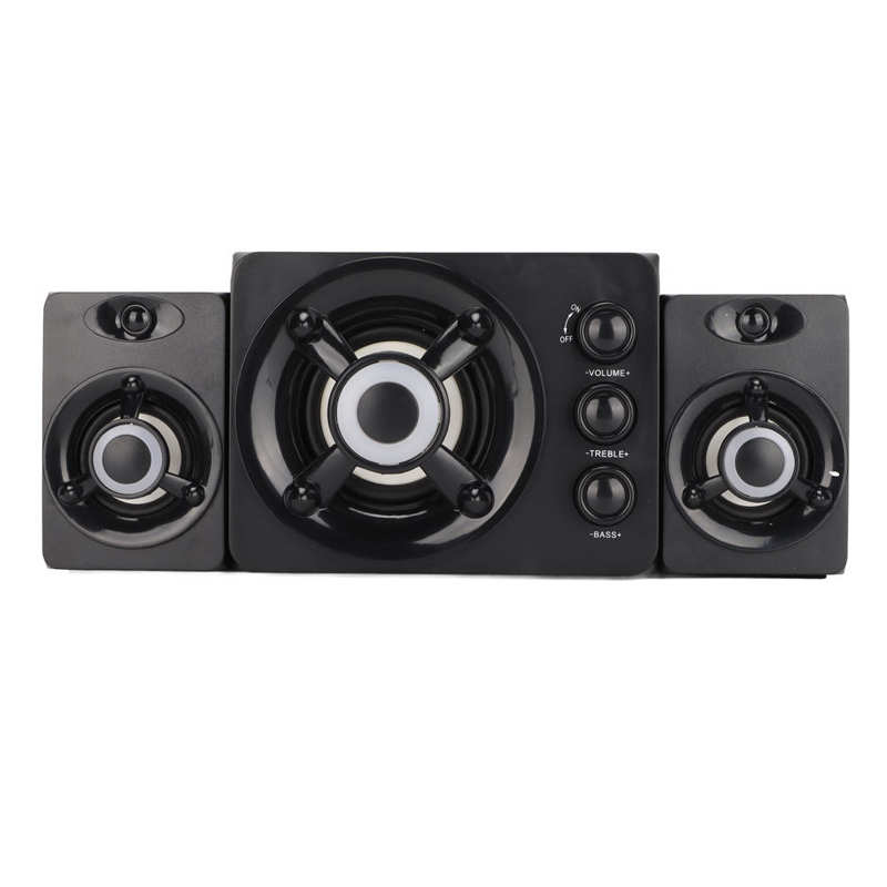 Computer Speaker 2.1 USB Powered Stereo Subwoofer Multimedia Wired Mini