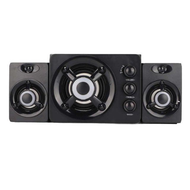 Computer Speaker 2.1 USB Powered Stereo Subwoofer Multimedia Wired Mini