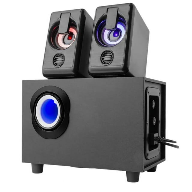 Computer Speaker Stereo Multimedia Speaker System with Subwoofer with ...