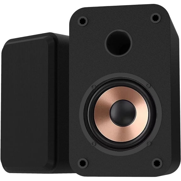 Computer Speakers for Desktop and Laptop, 30W RMS Bluetooth Bookshelf Speakers with 3‘ Aluminum Drivers, USB & AUX Inputs, Gaming Speakers for PC Monitor, Sold as Pair