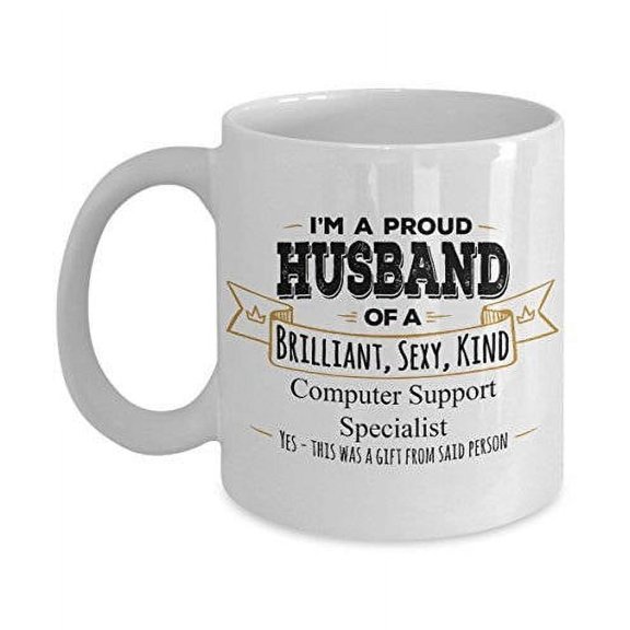 Computer Support Specialist Mug, Computer Support Specialist Gifts, Husband Coffee Mug