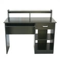thumbnail image 1 of Computer Table, E1 Chipboard Computer Desk Black, 1 of 6
