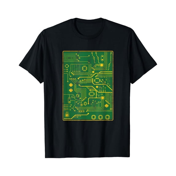 Computer Technician Repair Tech Engineer Motherboard Circuit T-Shirt ...