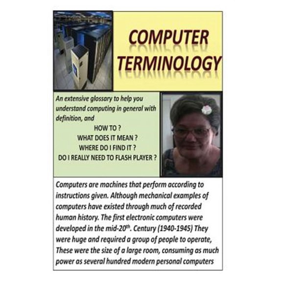 Computer Terminology : General Computer Knowledge & Basic Repairs
