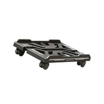 Computer Tower Stand CPU Stand Metal Rolling Stand Adjustable Mobile CPU Stand