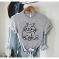 thumbnail image 1 of Computer Tshirt,Computer Cat Shirt,Cute Cat Owner Shirt,Laptop Cat Tee,Cat With Sunglasses Shirt,Programmer Shirt,Computer Nerd, Full Size S-5XL, 1 of 5