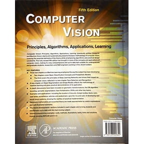 Pre-Owned Computer Vision: Principles, Algorithms, Applications, Learning [Hardcover] Davies, E. R.