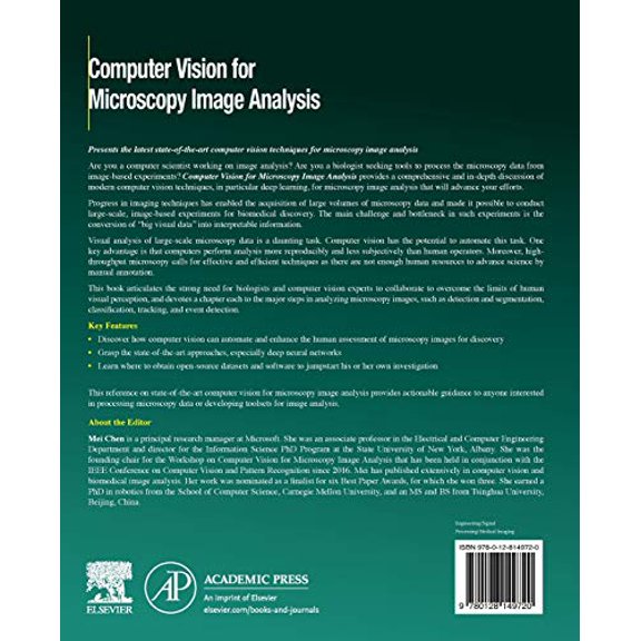 Pre-Owned Computer Vision and Pattern Recognition Computer Vision for Microscopy Image Analysis, (Paperback)