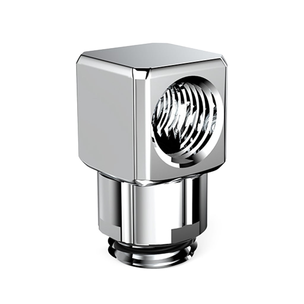 Computer Water Cooling Fitting Adapter 90 Degree Rotation Elbow ...