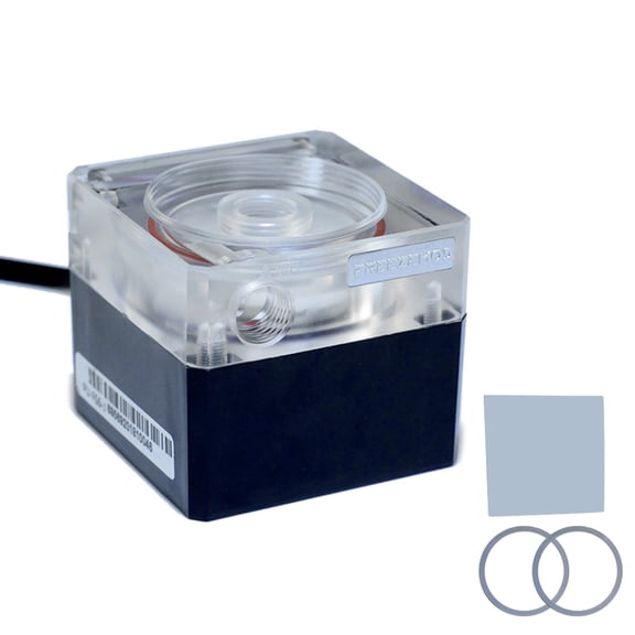 Computer Water Cooling Mute Pump PU-FS6-J 4 Meters Vertical Height 800L/H Flow Support RGB Light