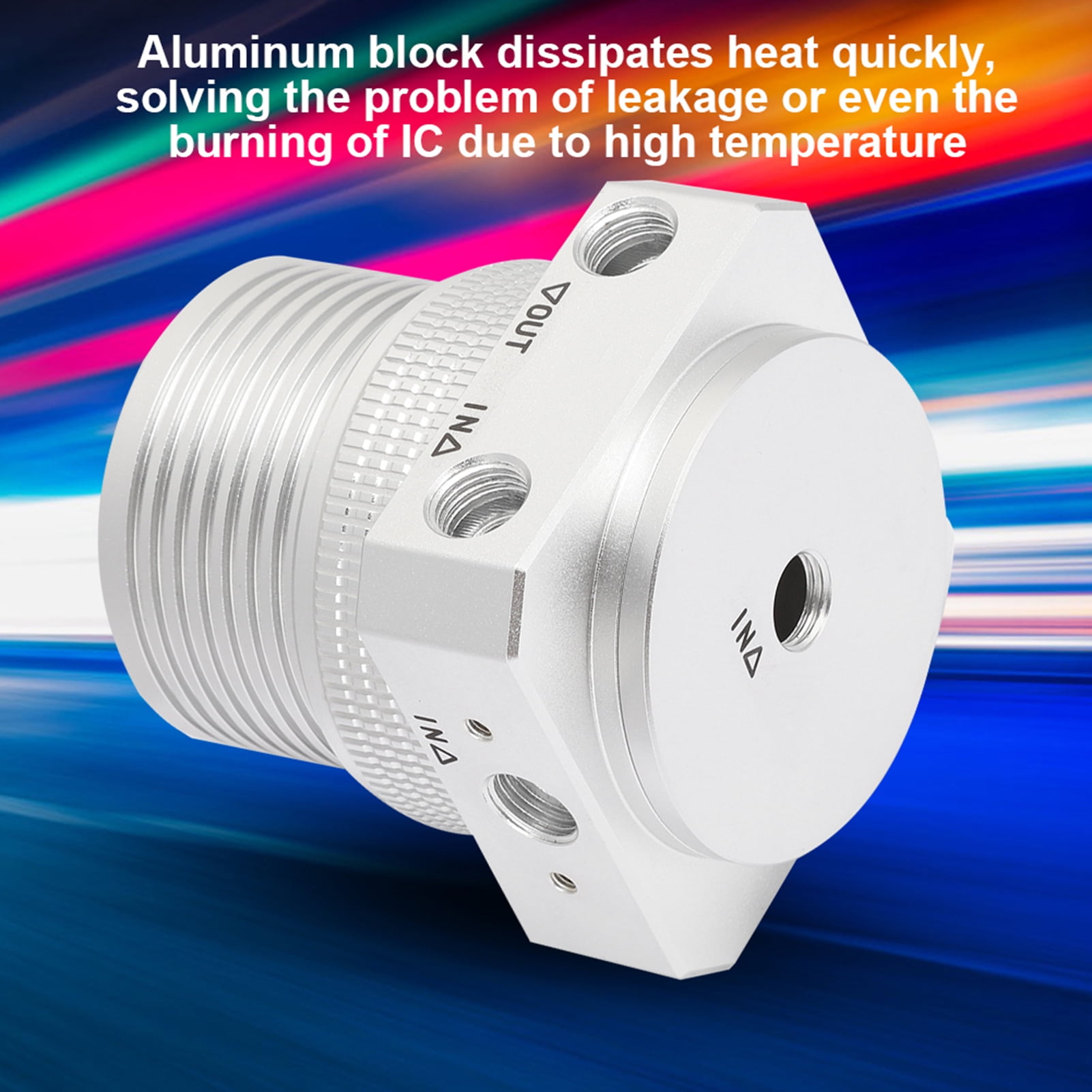 Computer Water Cover, Water Cooler Cover, Aluminum Alloy For Water