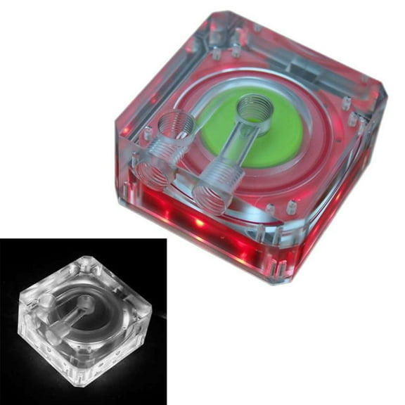 Computer Water-cooling Circulating Mute Pump 4 Meters High 23.62x12.2in 500L/H With Luminous Led Light