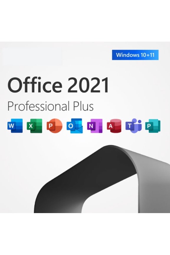 Office 2021 Pro Plus DVD Software with Key