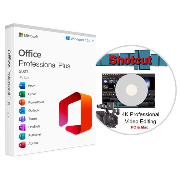 Computer Werx: Office, 2021 Pro Plus (Key and DVD)