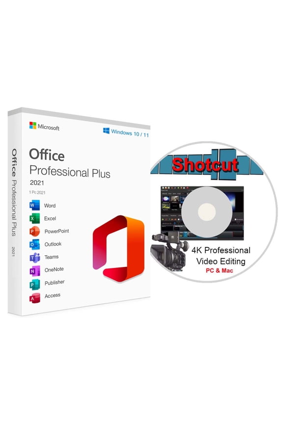 : Office, 2021 Pro Plus (Key and DVD)