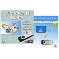 thumbnail image 1 of Computer Werx Windows 11 Home 64 Bit USB with Key Install Repair Recover Restore & Drivers Pack, 2 Pack, 1 of 5