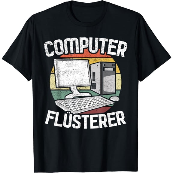 Computer Whisper Computer Computer Computer Science Nerd Informatician Gift T-Shirt
