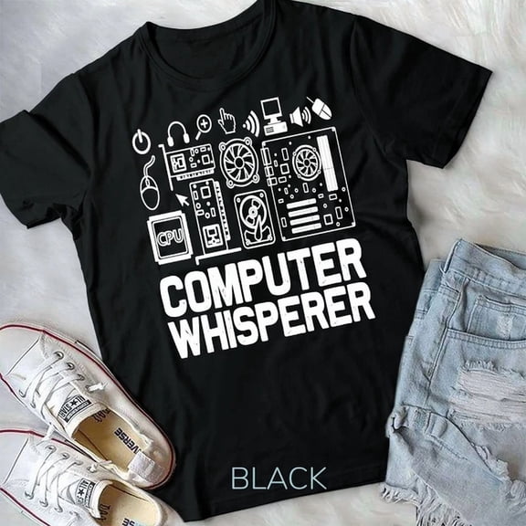 Computer Whisperer Shirt It Nerds Geek Unisex T-Shirt