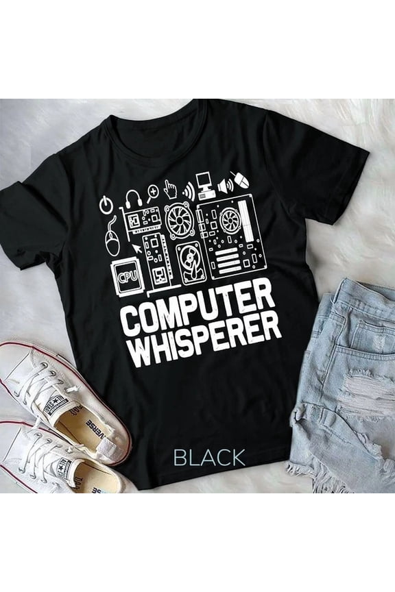 Computer Whisperer Shirt It Nerds Geek Unisex T-Shirt