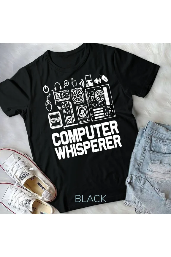 Computer Whisperer Shirt It Nerds Geek Unisex T-Shirt