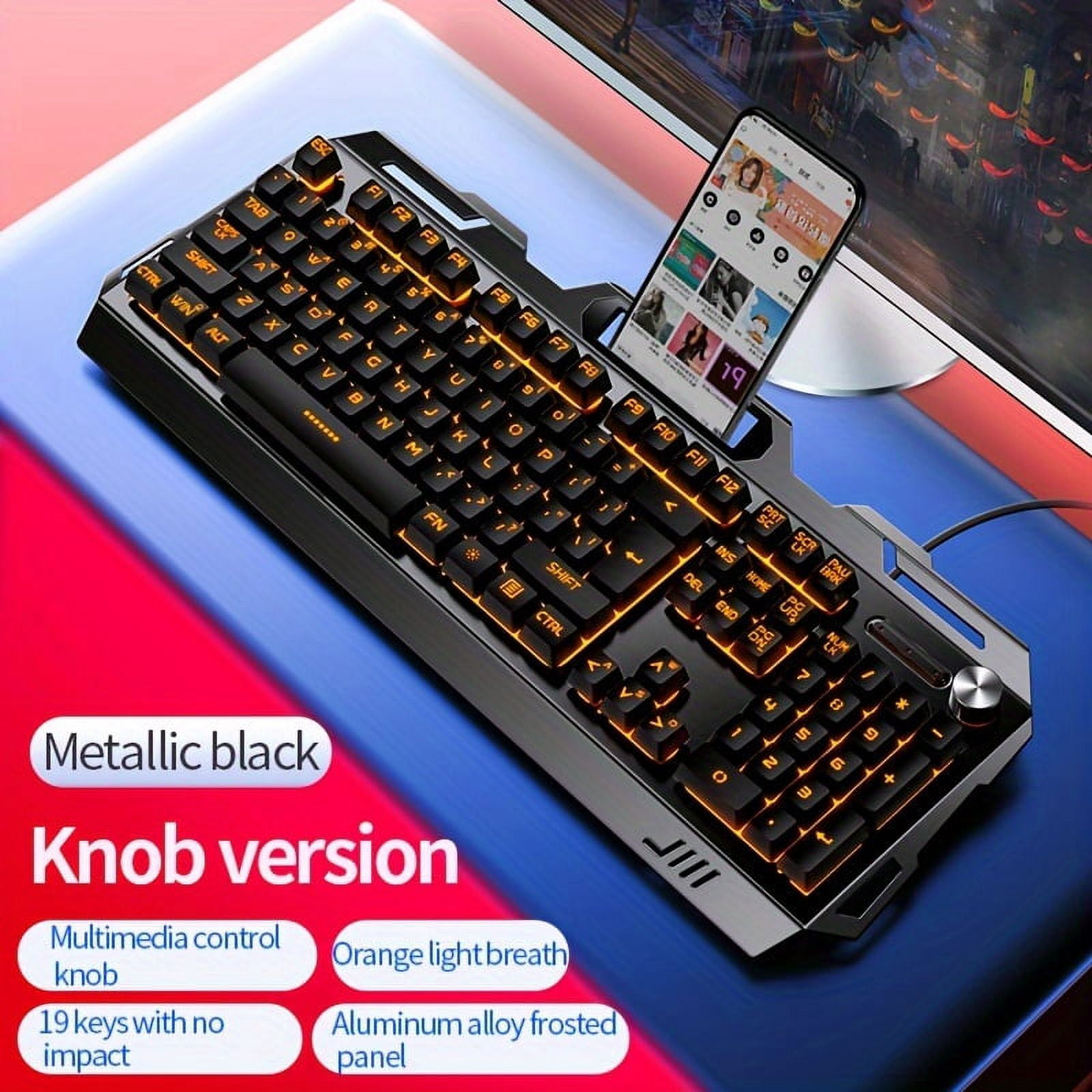 Keyboard Plug To Computer Computer Wired Keyboard, Universal USB Plug-in Illuminated Keyboard for ...