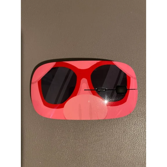 Computer Wireless Mouse Laptop Mice Usb Receiver 2.4Ghz Image Of Sunglass