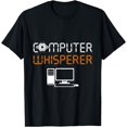 Computer Wisperer Programmer Costume Nerds Science Coding T-Shirt ...