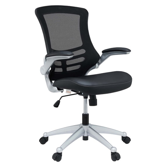 Computer Work Desk Chair, Black, Fabric, Home Office Business, Modern Contemporary HB32840